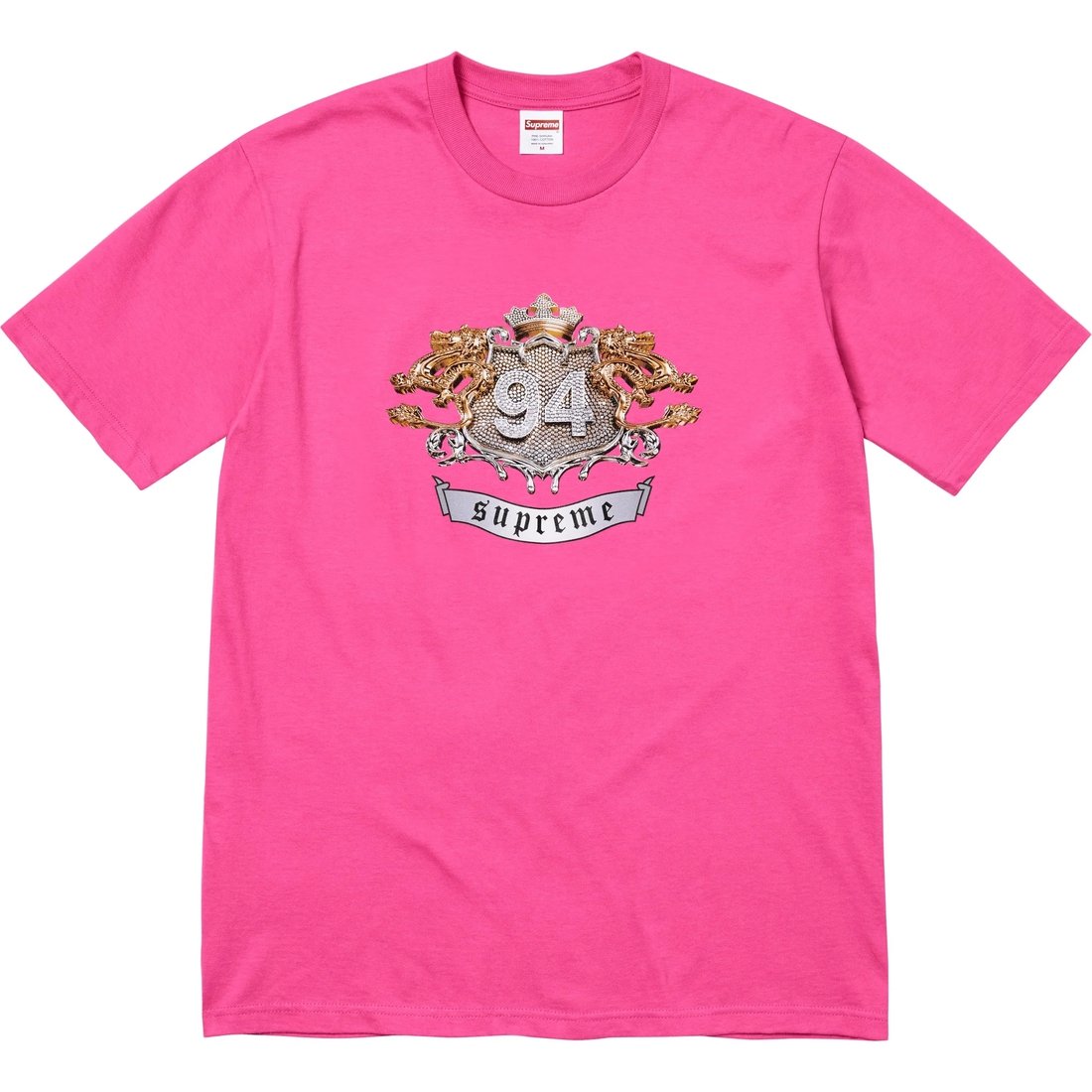 

Футболка diamonds fw24 Supreme, фуксия