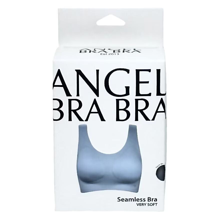 

Angel Bra Bra Бесшовный бюстгальтер свободного размера светло-Blue, Blue