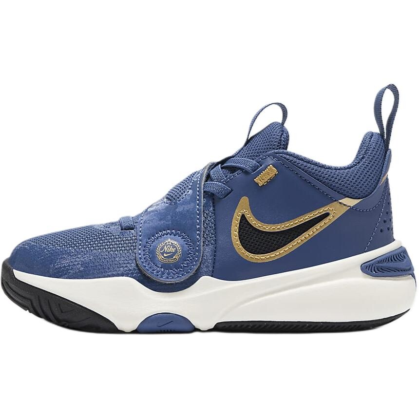 

Баскетбольные кроссовки Team Hustle D 11 для детей дошкольного возраста Nike, синий