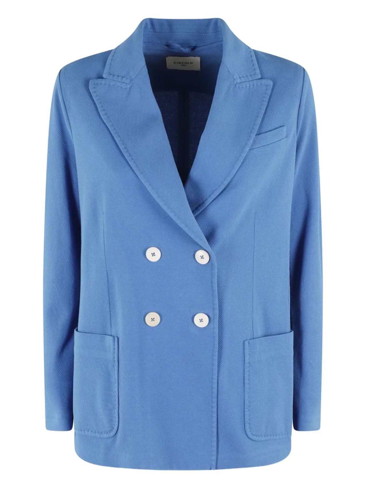 

Двубортный блейзер Circolo 1901, синий
