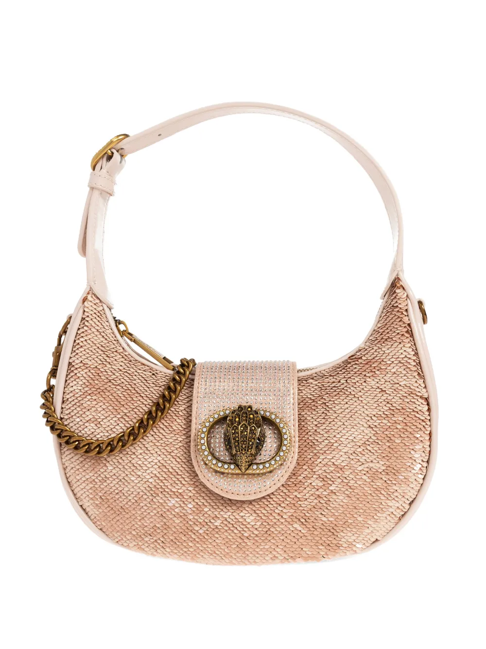 

Сумка-тоут Chelsea с украшением из пайеток Kurt Geiger London, розовый