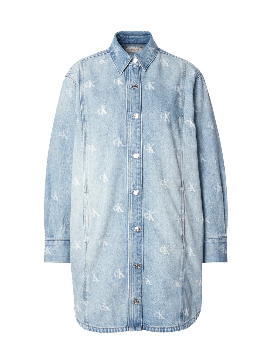 

Платье-рубашка Calvin Klein Jeans, светло-голубой