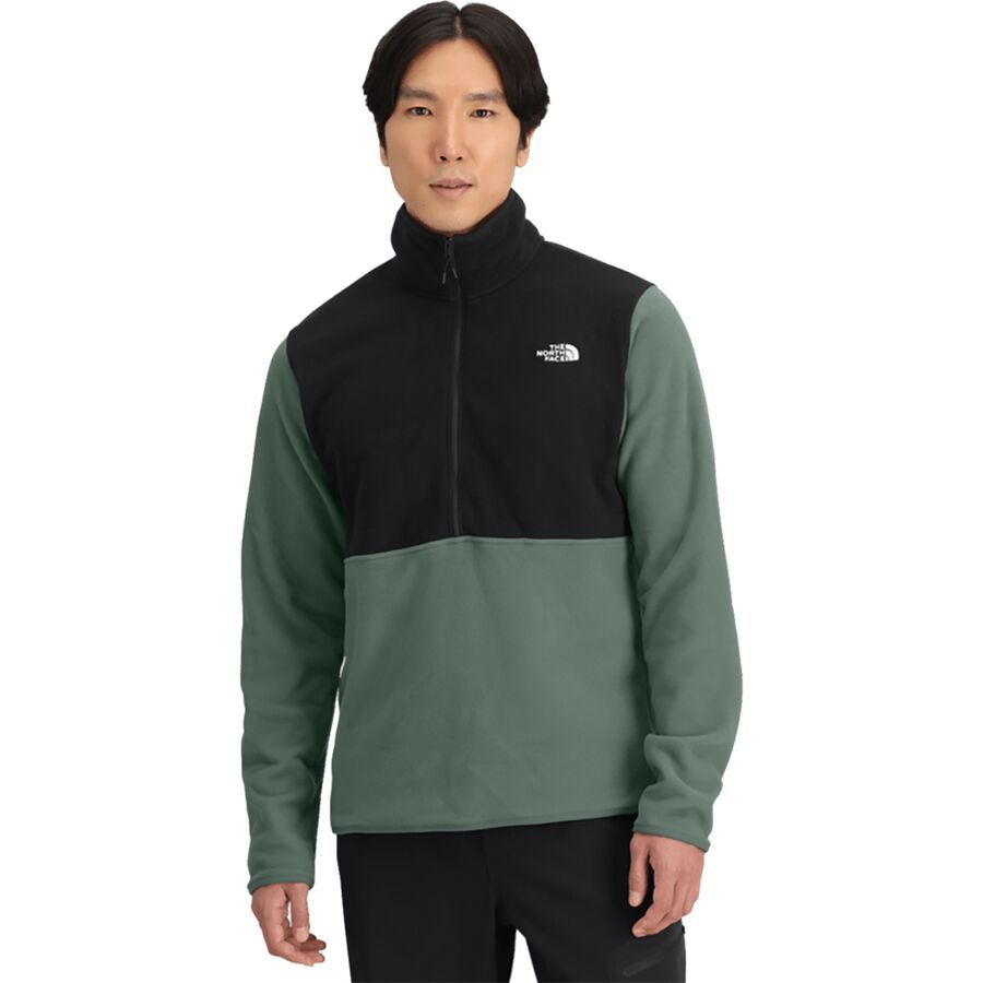 

Куртка The North Face Glacier Fleece 1/2-Zip The North Face, Duck Green/TNF Black