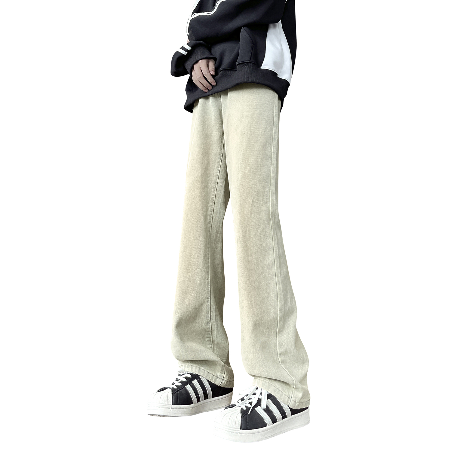 

Джинсы Unisex Samtony, черно-серые