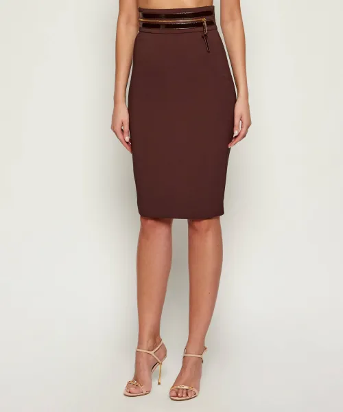 

Юбка Elisabetta Franchi, коричневый