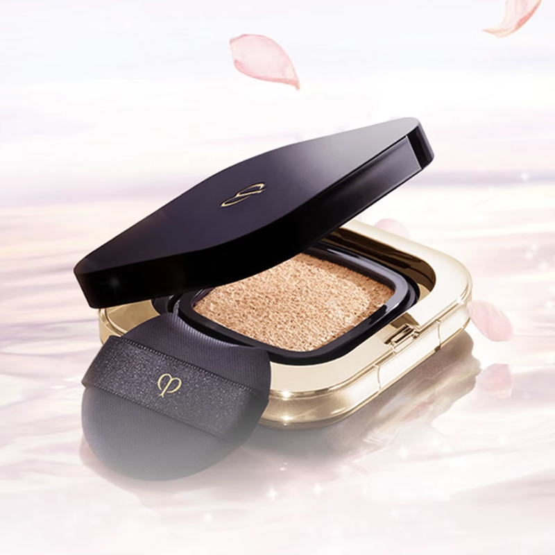 Набор для макияжа с праймером Light Condensing Radiance Primer Cushion Refill, легко растушевывается, натуральный, 3мл+15г+37мл Clé De Peau Beauté — фото 3