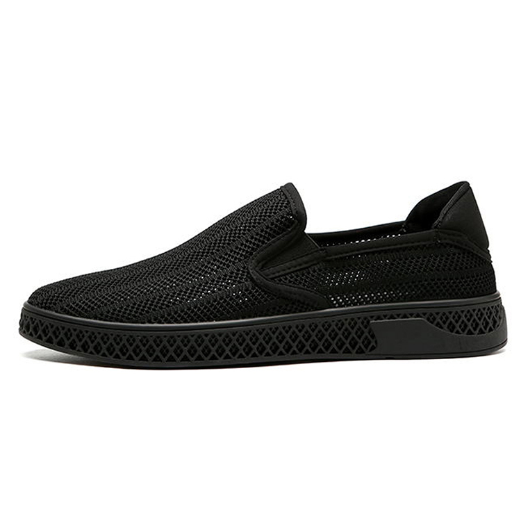 

YEDANI Мужские повседневные туфли черные с черной подошвой из сетки, цвет Black Sole Mesh