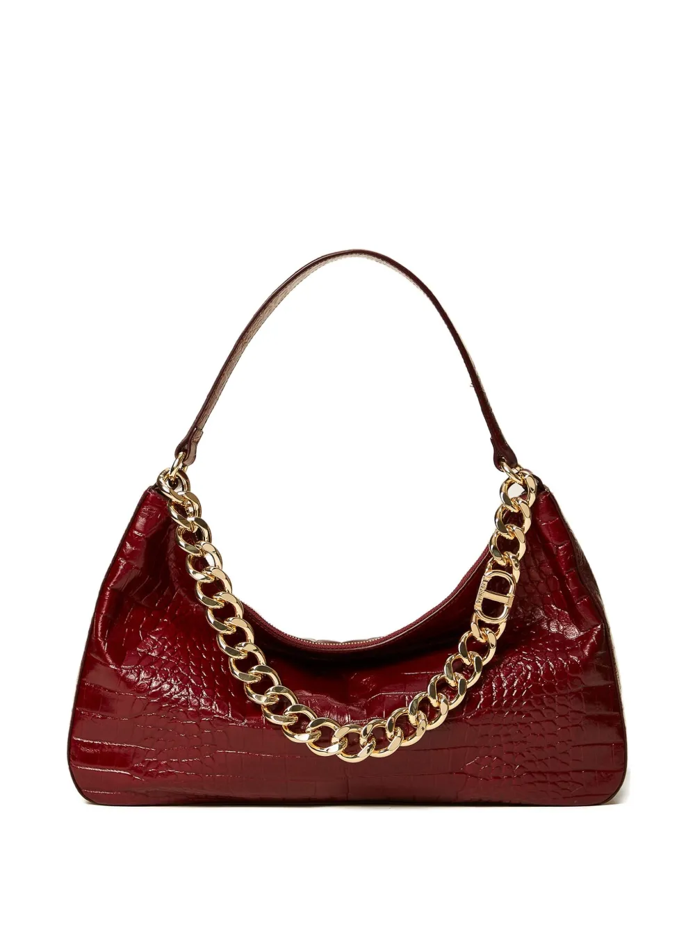 

Сумка на плечо Liliane с тиснением под кожу крокодила TWINSET, красный