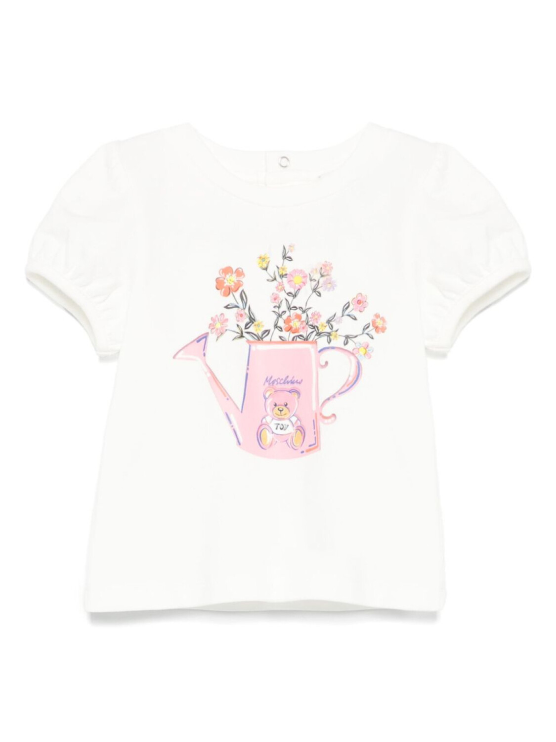 

Moschino Kids футболка Teddy Bear, белый