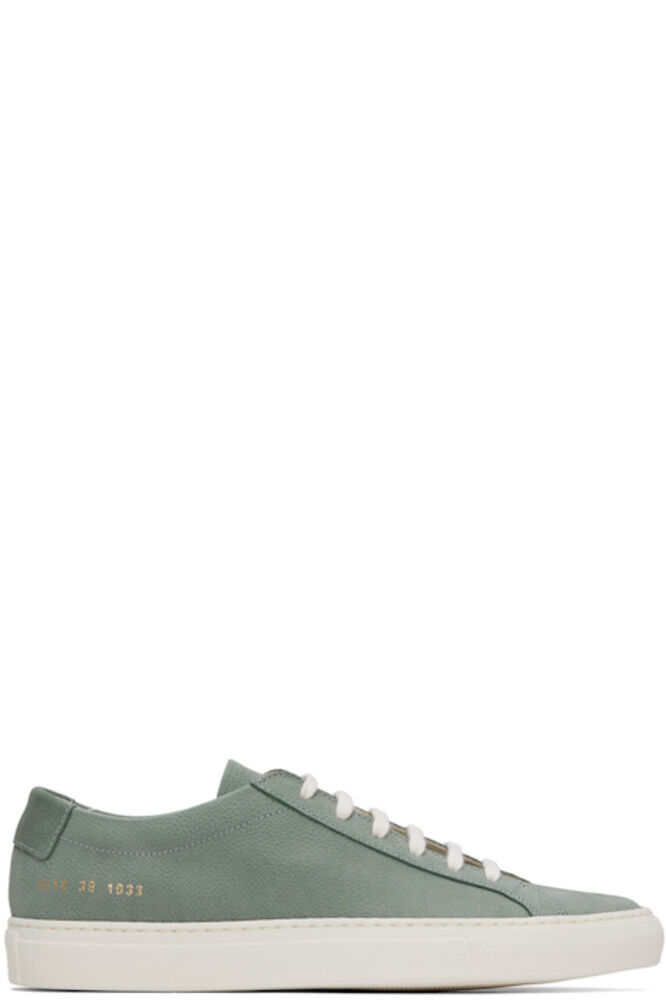 

Зеленые контрастные кроссовки Achilles Common Projects