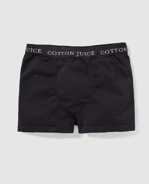 

Бесшовные боксеры Cotton Juice, черный
