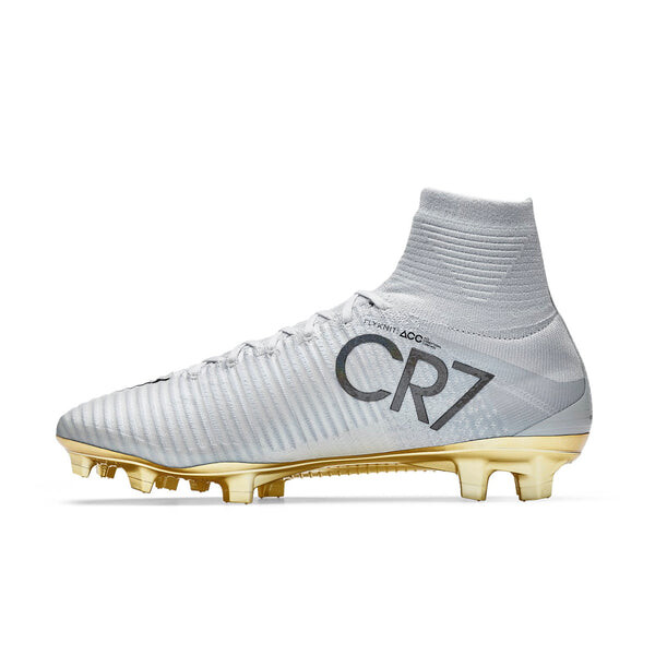 Кроссовки mercurial superfly v cr7 se fg Nike, серый — фото 2