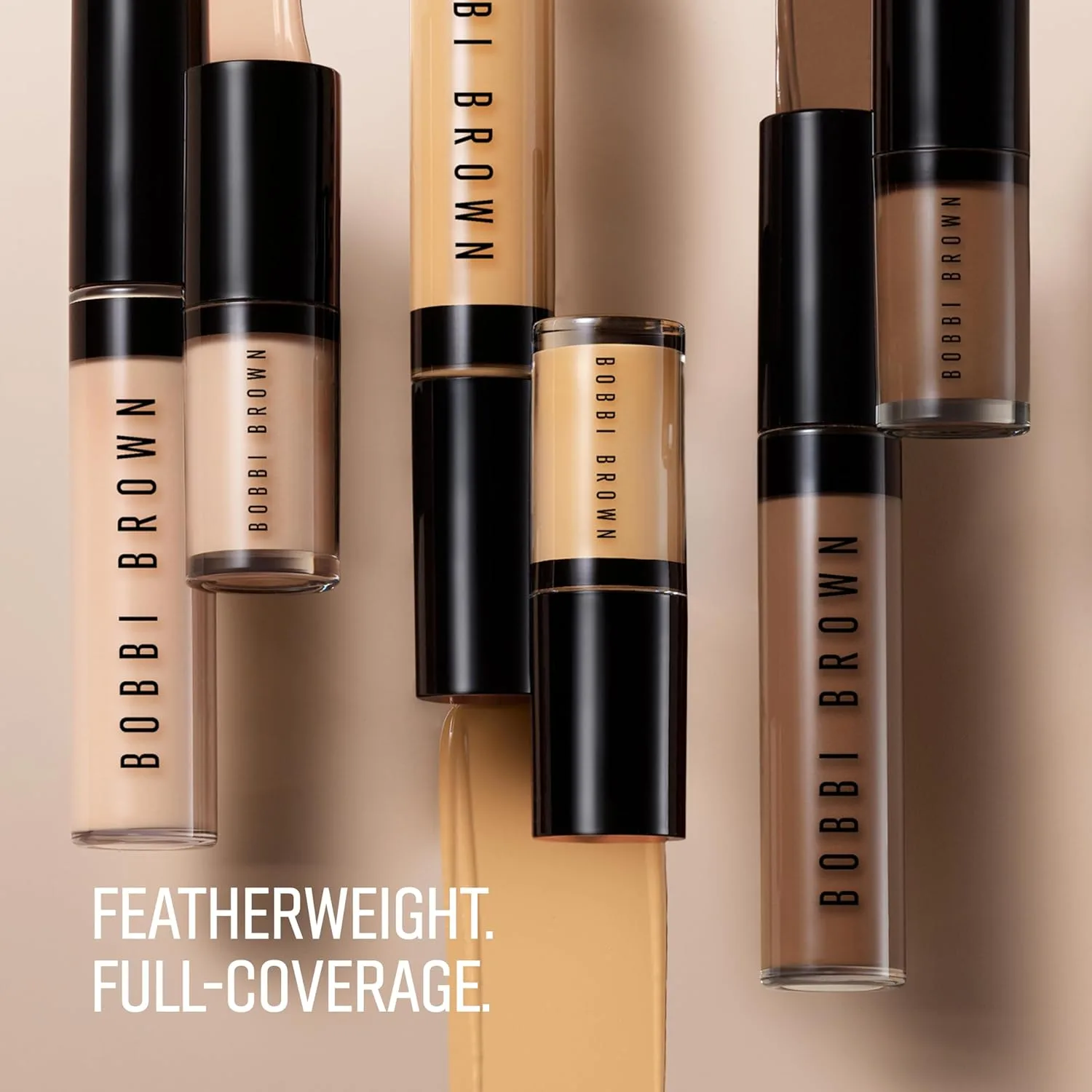Консилер Bobbi Brown Skin Full Cover | Стойкий, увлажняющий и не скатывающийся консилер с плотным покрытием, 0,27 жидких унций, 19 Chestnut (Dark brown with red/yellow undertones; for deep skin) — фото 4