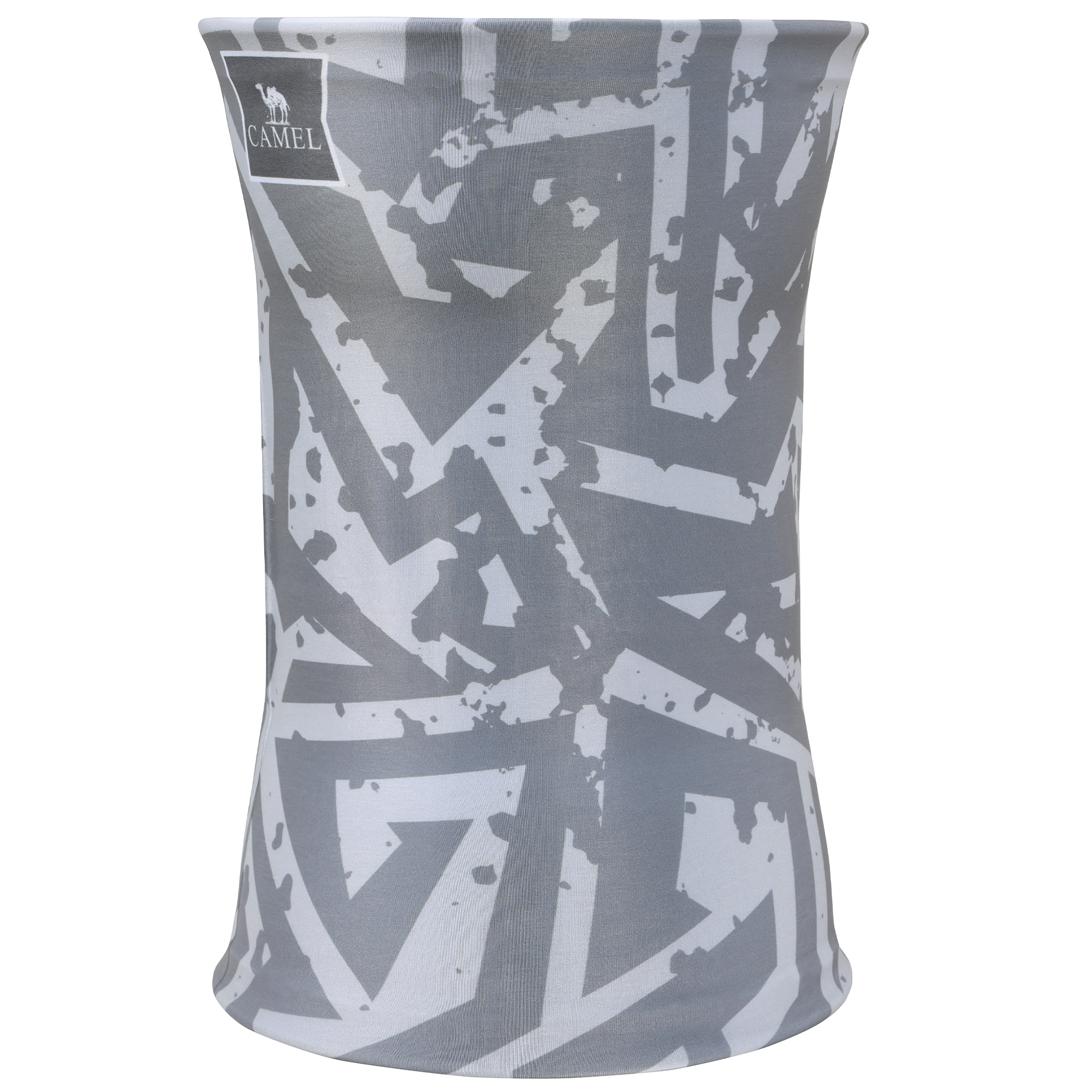 

Маска для защиты от солнца из полиэстера Unisex CAMEL, серый corner intertwined