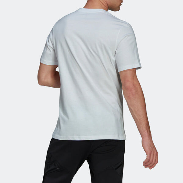 Футболка Men's adidas MESSI 3K G T Series Soccer/Football Sports Round Neck Short Sleeve White, мультиколор — фото 3