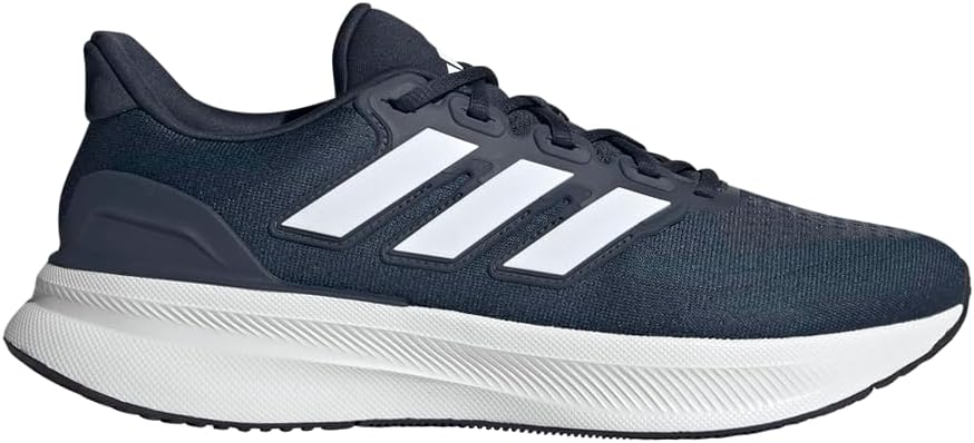 Мужские кроссовки Adidas Ultrabounce 5 для бега, белый/черный — фото 2