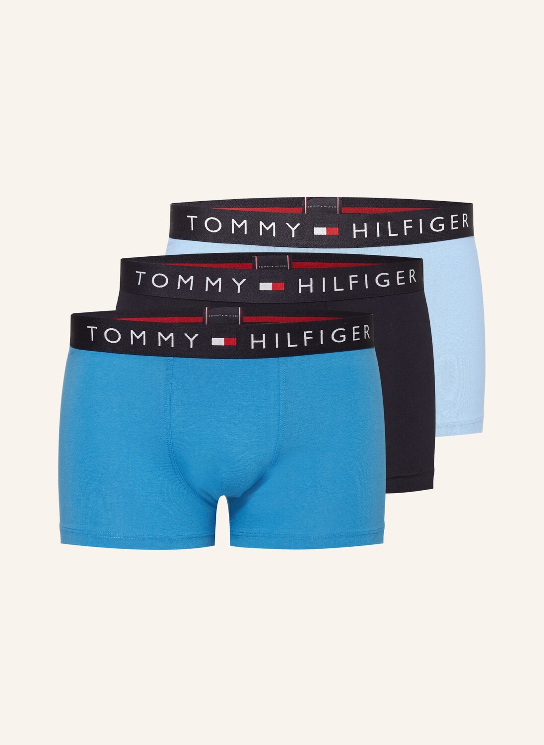 

3 пары боксеров Tommy Hilfiger, синий