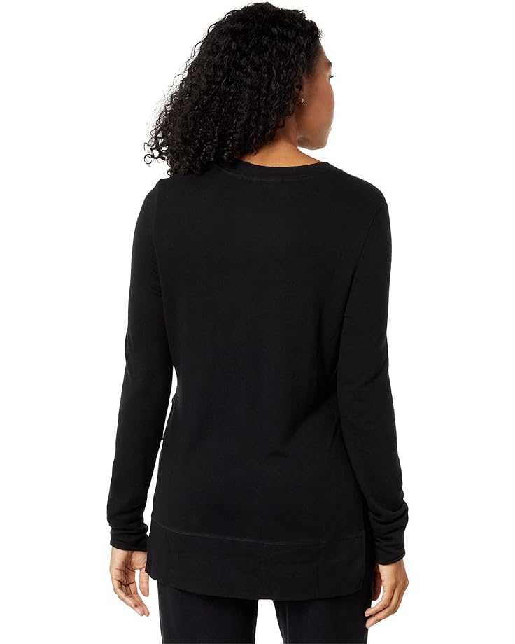 

Пуловер THRIVE SOCIETE Dailey Side Slit Pullover, черный