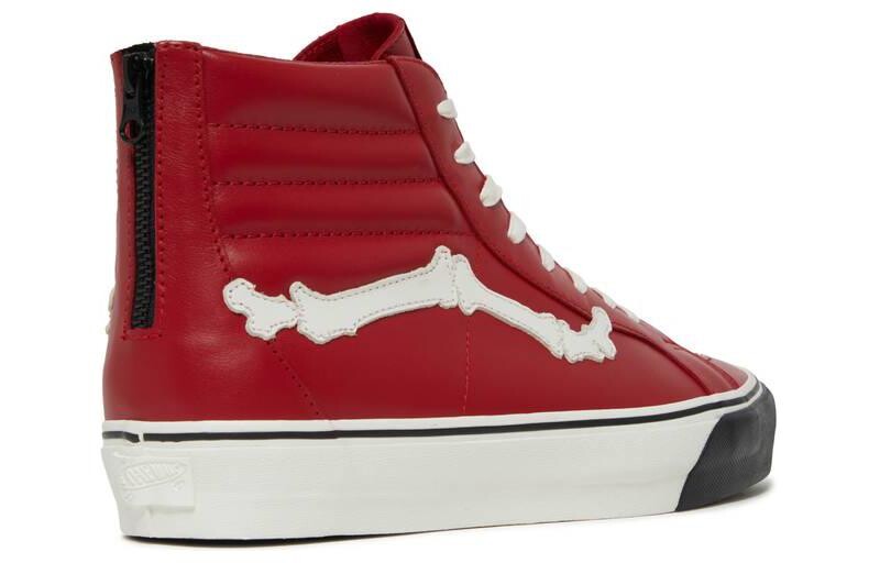 Кроссовки Vans Sk8-Hi Reissue Zip Blends Bones Chili Pepper — фото 2