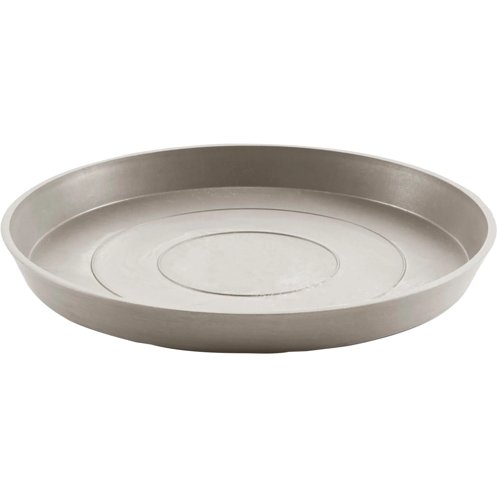 

ECOPOTS Подставка для цветочных горшков «ROUND SAUCER Taupe», ШxГxВ: 50,5x50,5x3,5 см, серо-коричневый