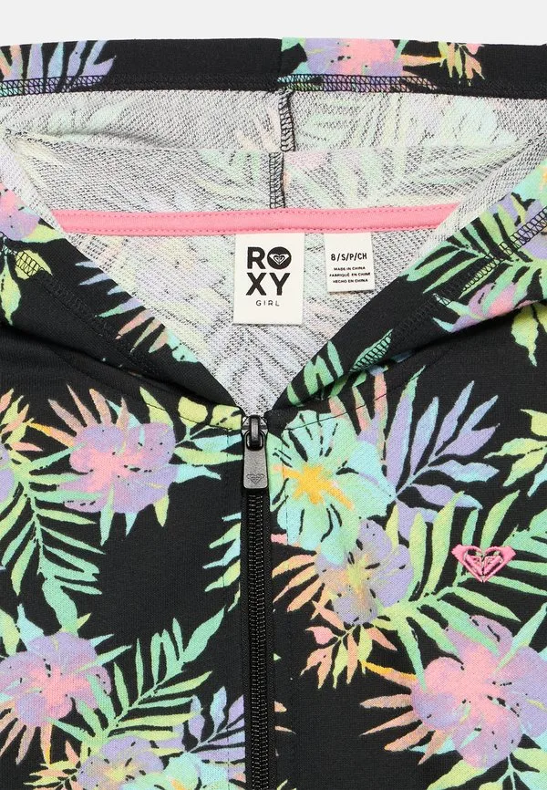 Толстовка на молнии "двадцать пять" разноцветная/черная Roxy, Multi-Coloured/Black — фото 4