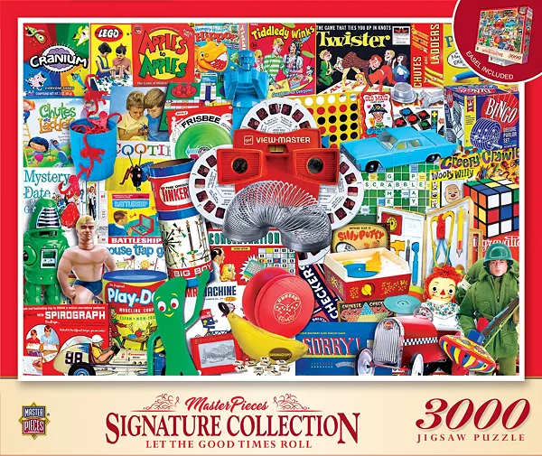 

Шедевры — пусть веселье продолжается! Пазл для взрослых из 3000 деталей. Masterpieces Puzzles, multicolor