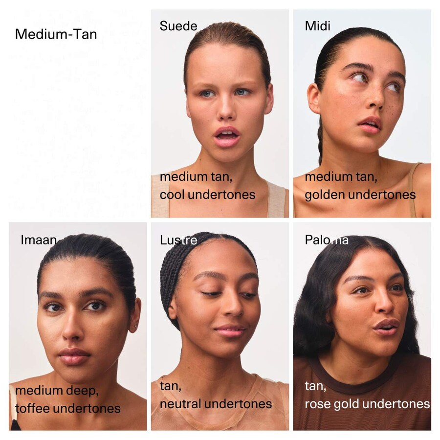 Компактная палетка для лица с многоразовым консилером и тональным кремом Essential Face Compact. Fara Homidi, 0.13 oz /3.7 g, Paloma — фото 4