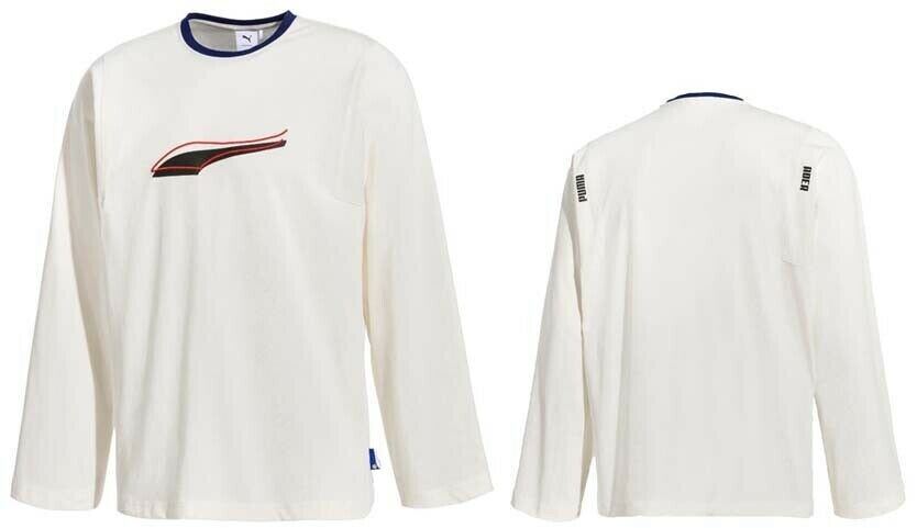 

Футболка с длинным рукавом x core error кремового цвета 578491 80 Puma, бежевый