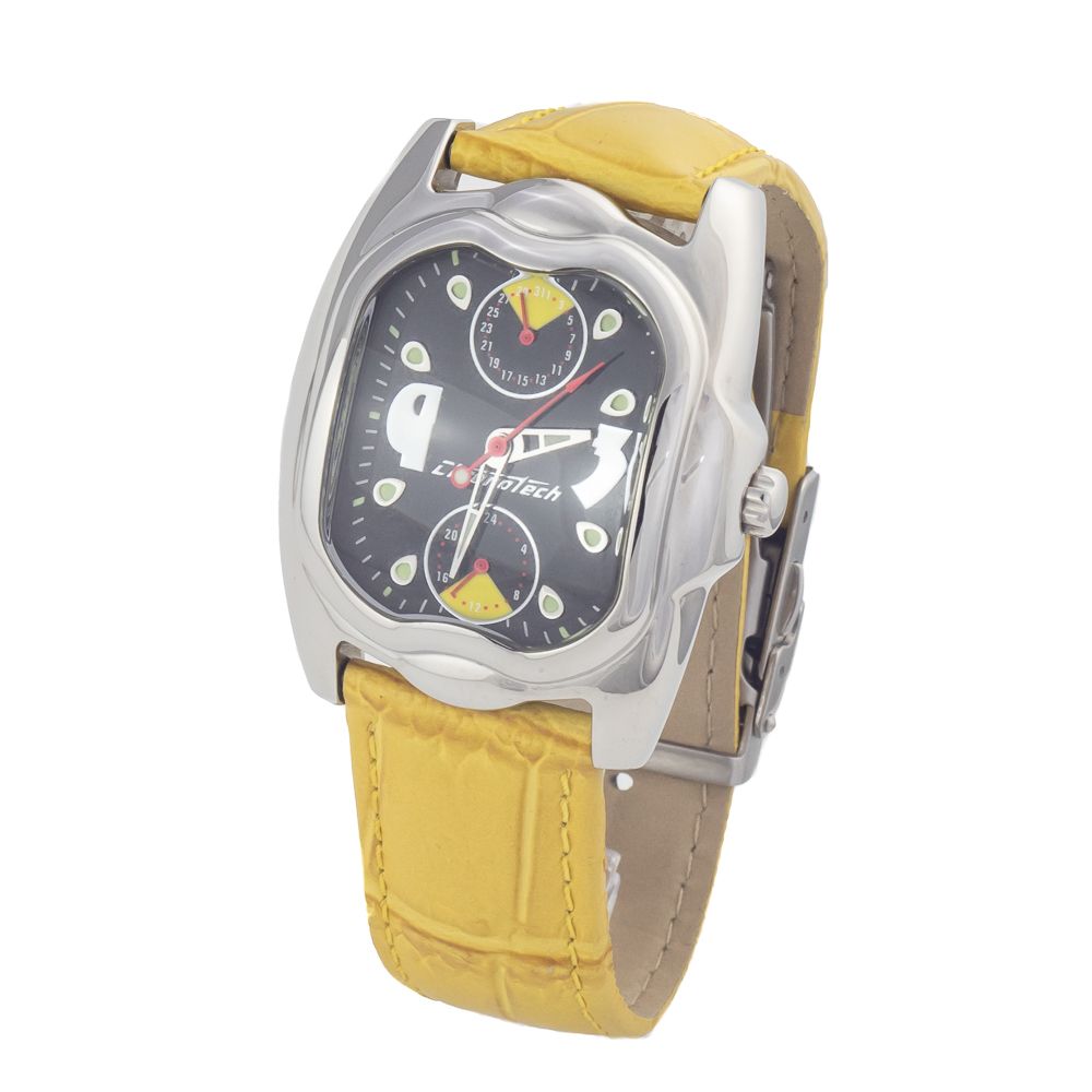

Женские часы Chronotech Leather, желтый