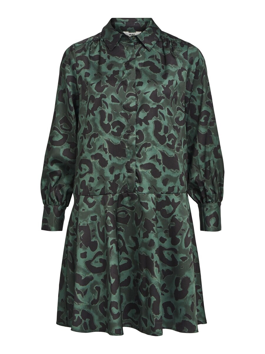 

Платье рубашка OBJECT Shirt Dress SARAH, зеленый