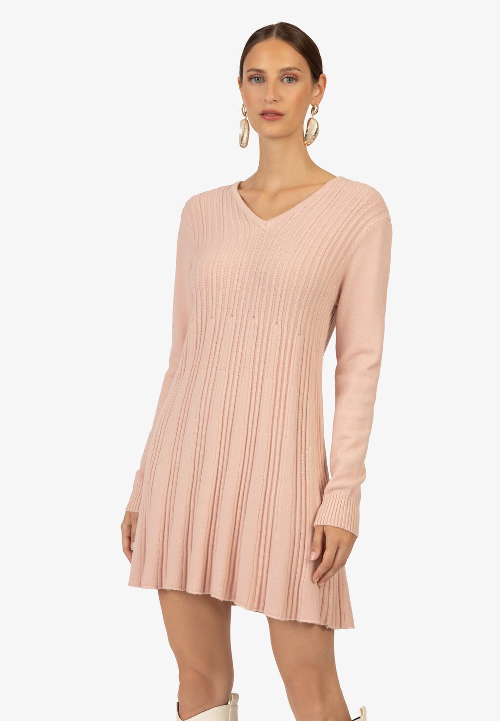 

Трикотажное платье Kraimod, цвет rosa