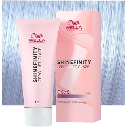 

Shinefinity Blue Pearl 08/8 Светло-русый жемчужный 60 мл - Полуперманентный краситель Wella