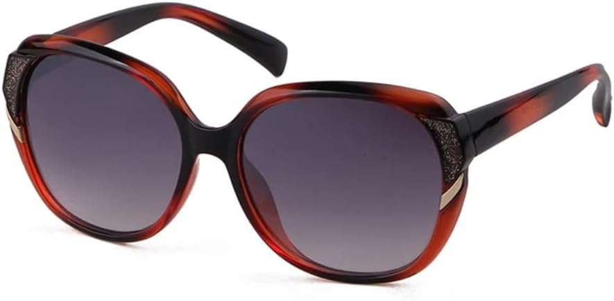 

Солнцезащитные очки с защитой UV400 | Леопардовый принт, большая оправа, градиентный цвет | для женщин и мужчин, для занятий спортом на открытом воздухе и вождения DSVIGF, C2