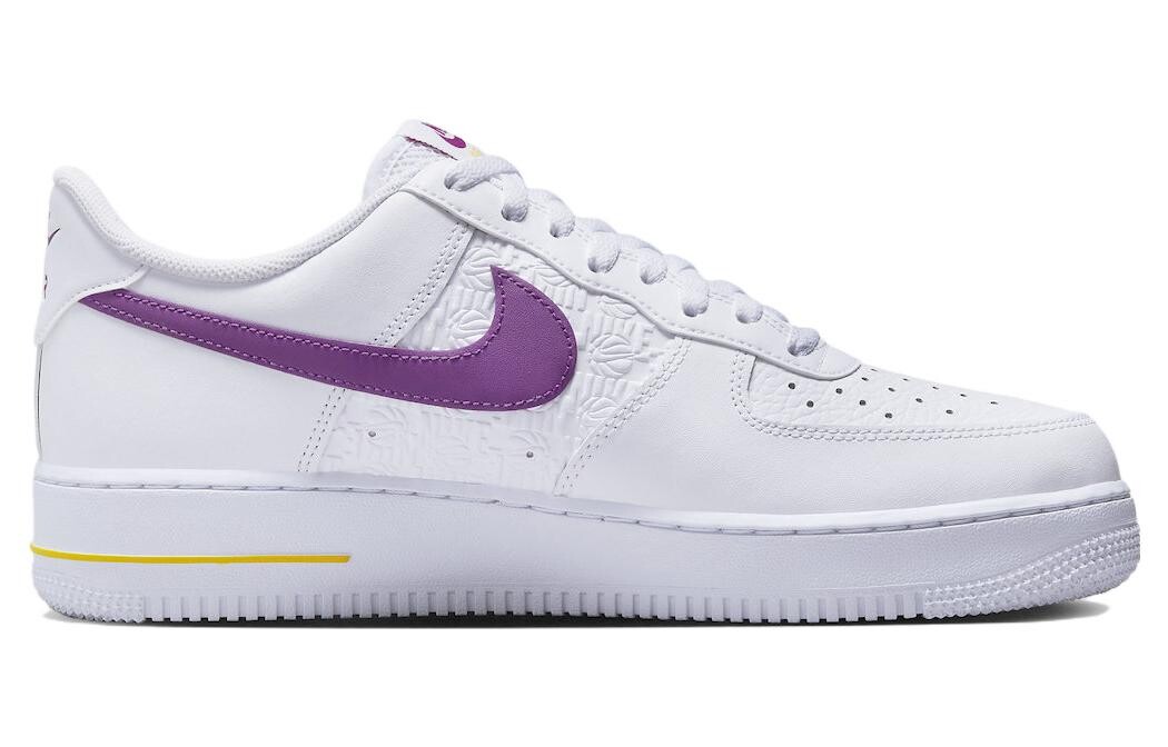 Nike Air Force 1 '07 'Embossed Hoops - Lakers' — фото 2