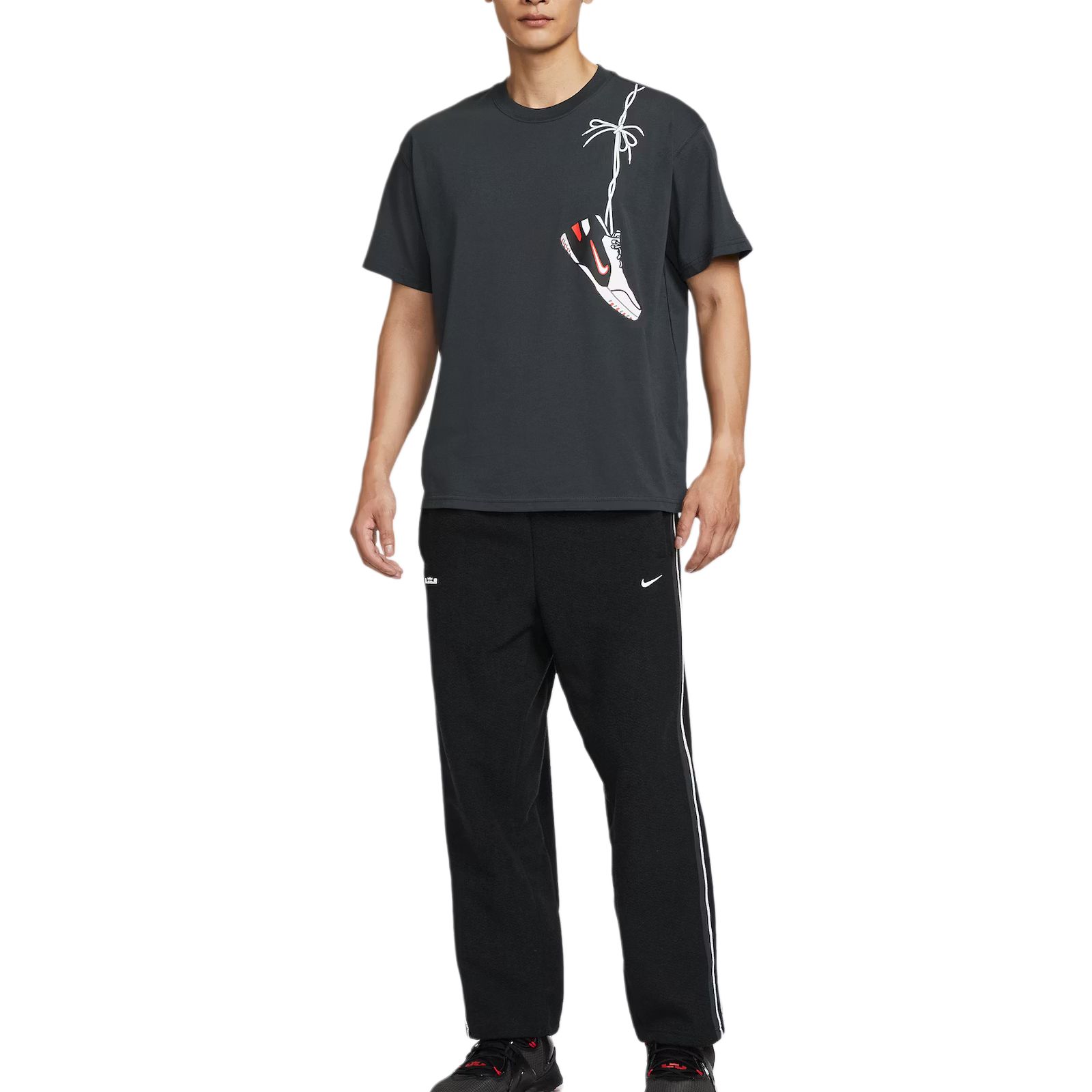 

Футболка мужская FW25 LeBron 'Grand Opening' Nike, серый черный