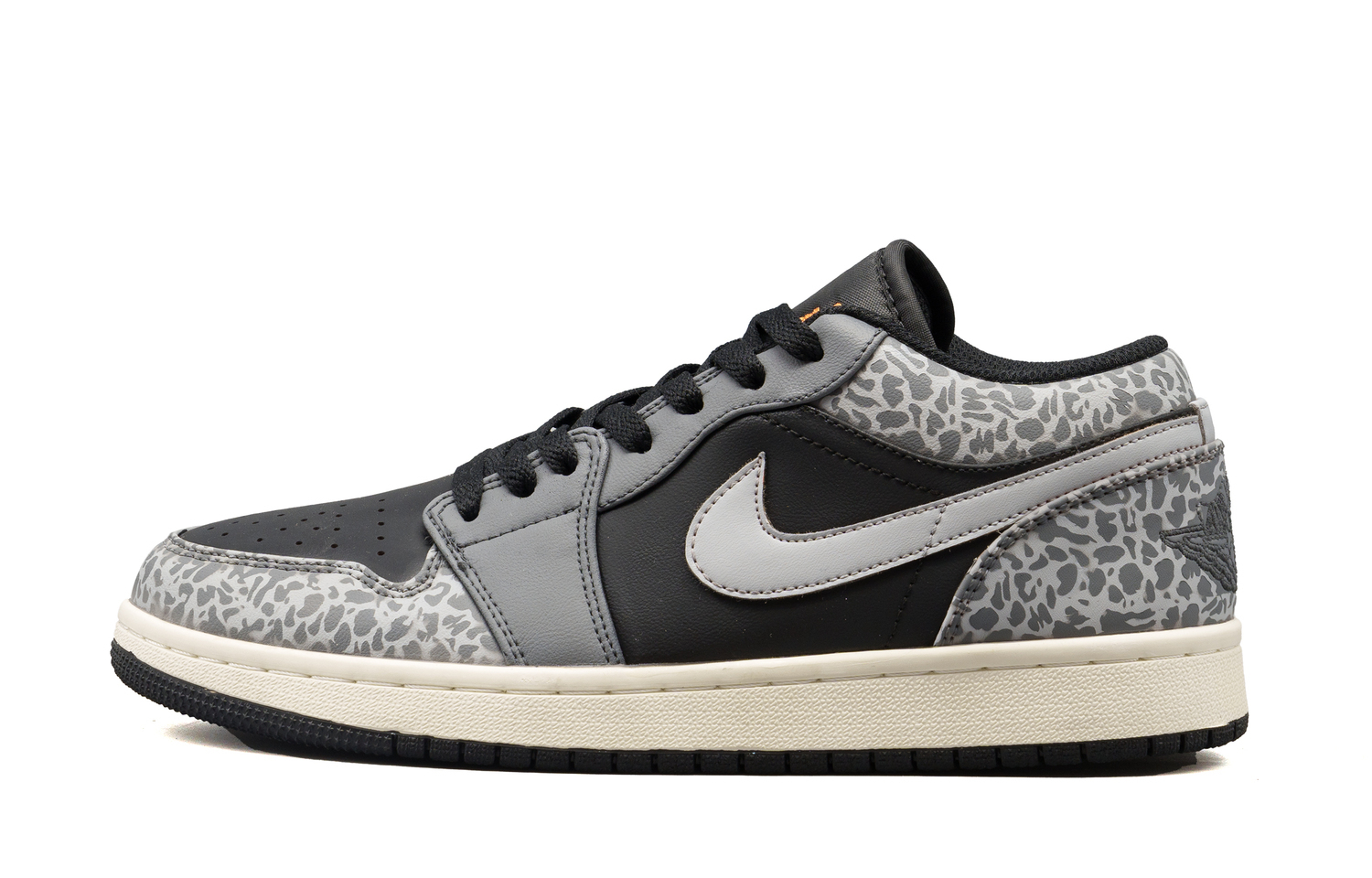 

Air 1 Low Slip Resistant, Abrasion Resistant, Breathable низкие детские баскетбольные кроссовки для подростков Jordan, серый leopard print