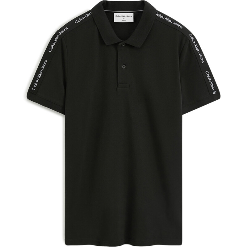 

Мужская рубашка-поло Calvin Klein, цвет 0GO - Space Black