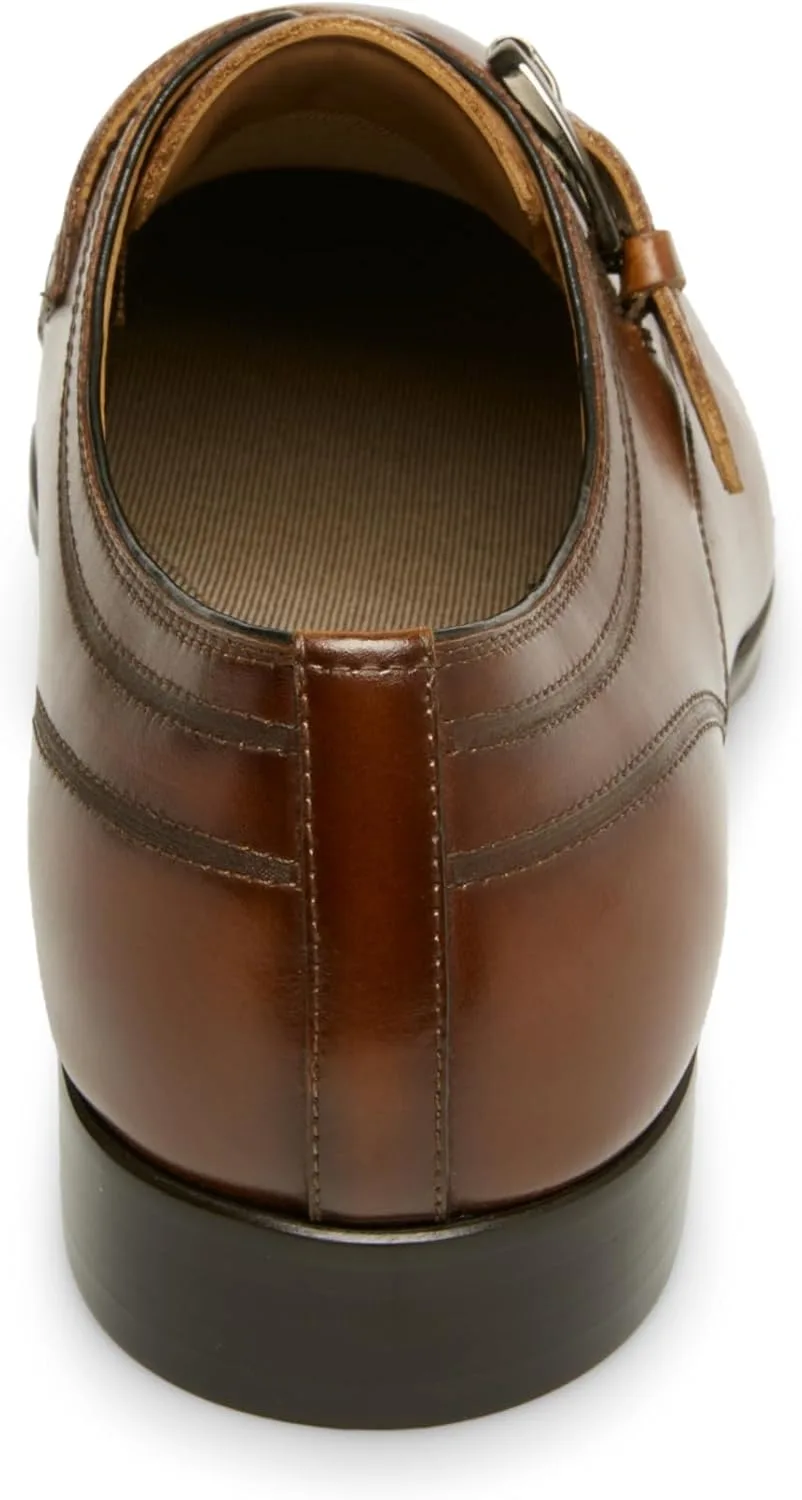 Мужские низкие туфли Steve Madden Covet, коньячный — фото 3
