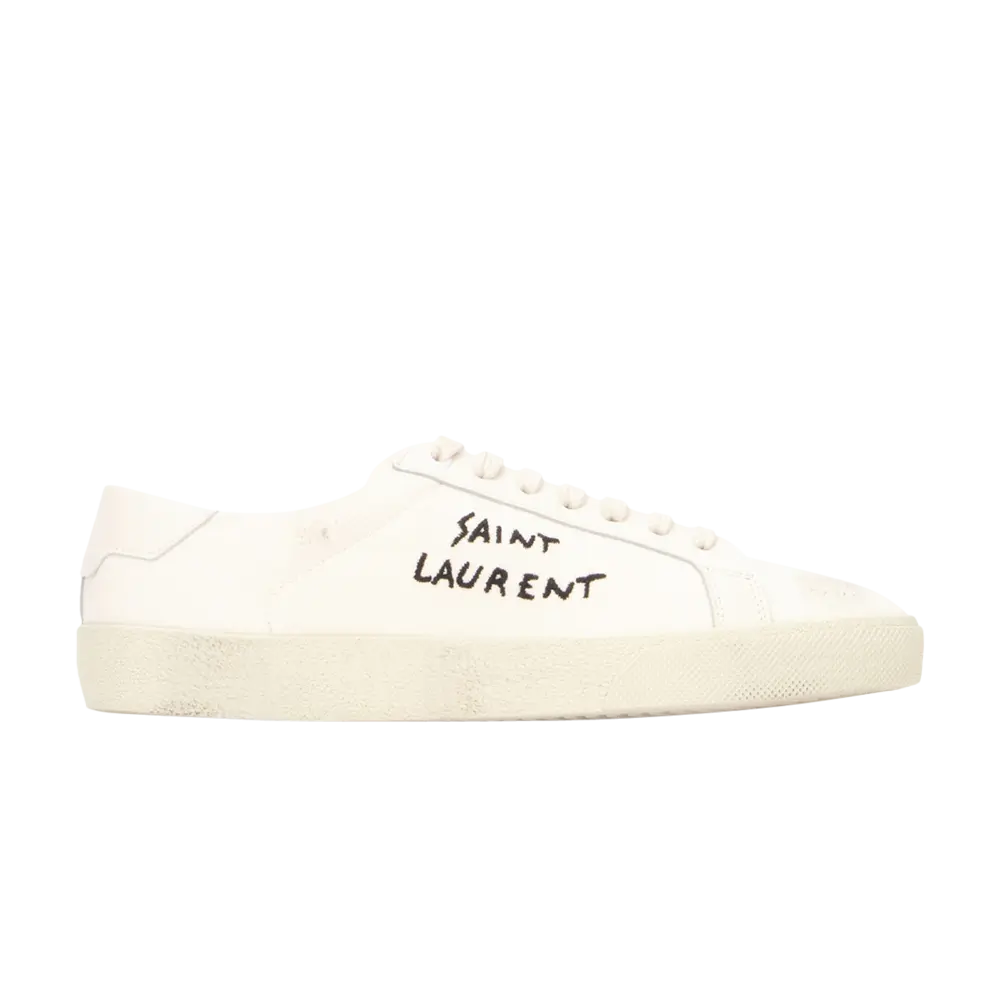 Низкие кроссовки Saint Laurent Wmns Court Classic SL/06 Low, белый