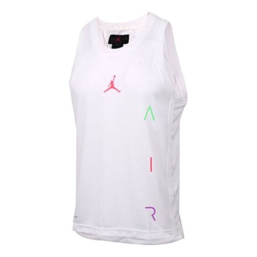 

Майки air dri fit баскетбольный спортивный жилет Air Jordan, белый
