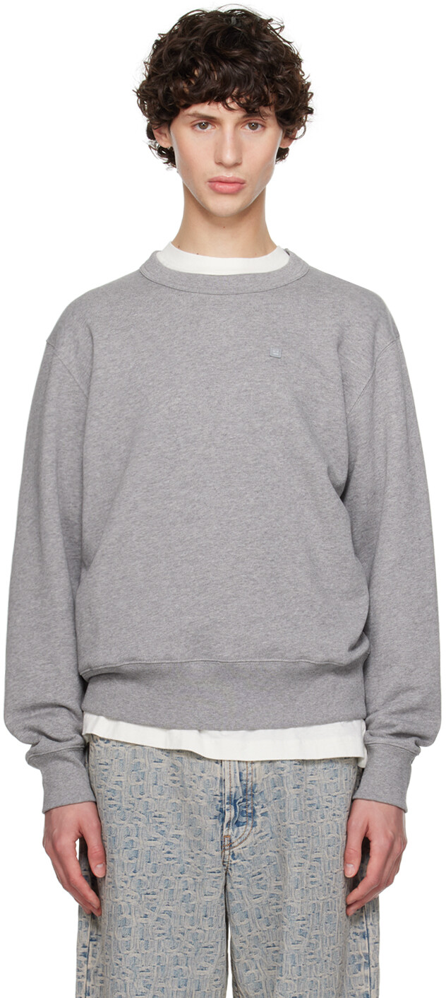 

Толстовка с серыми нашивками Acne Studios