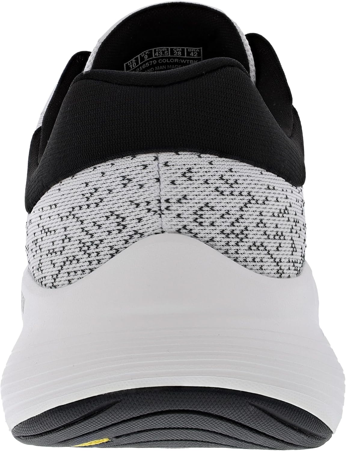 Мужские кроссовки Skechers Go Walk Max Walker - Август, белый/черный — фото 4