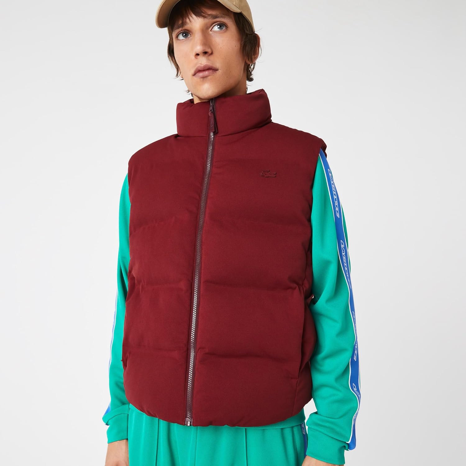 Жилетка Lacoste, мужская, складная
