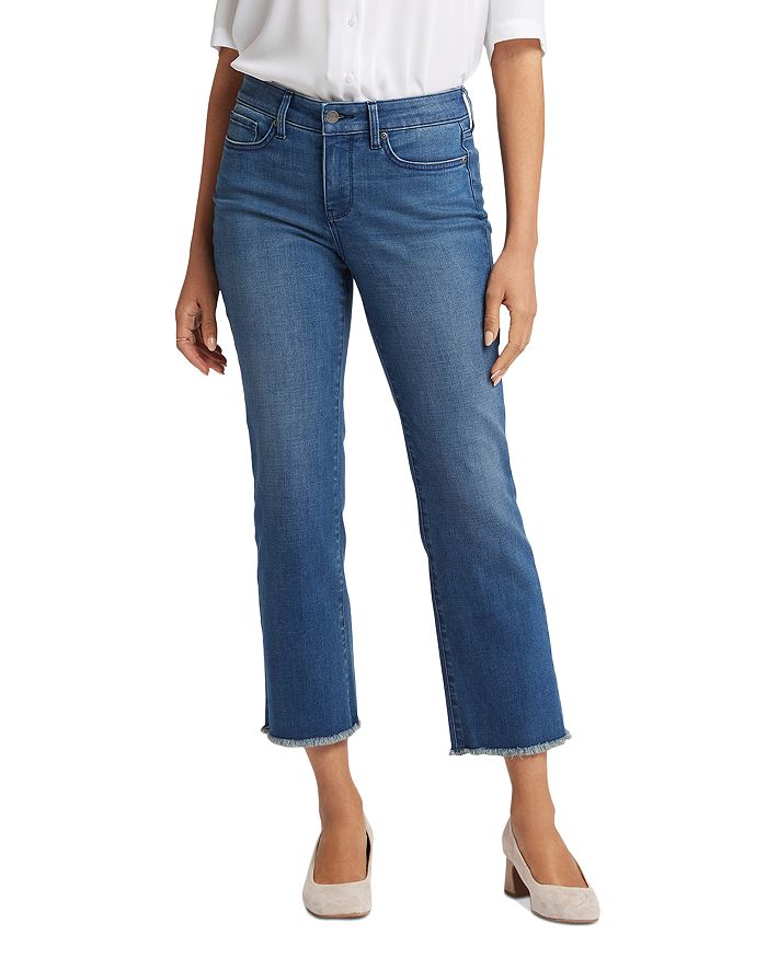 

Джинсы Marilyn High Rise Ankle в цвете Blue Ridge NYDJ, синий