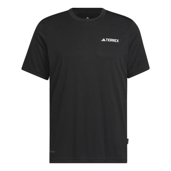 

Футболка adidas Terrex Logo Tech Short Sleeve T-shirt 'Black', черный