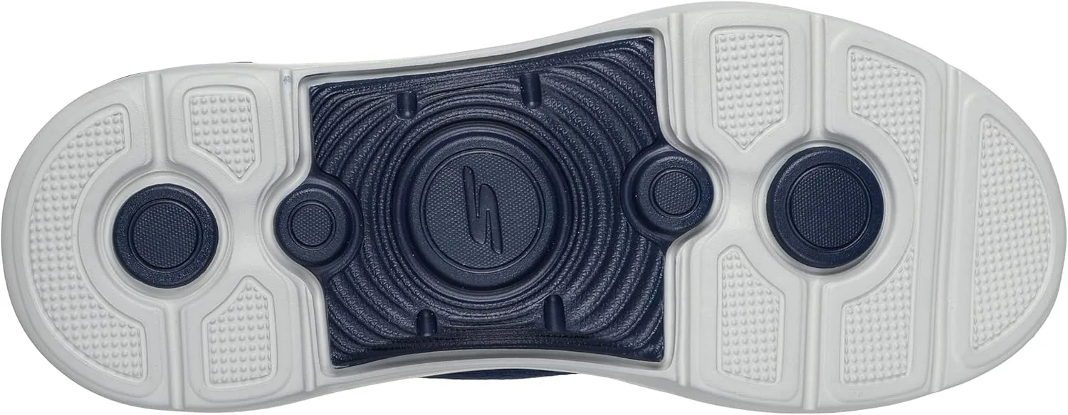 Мужские кроссовки Skechers Go Walk Arch-fit 2.0 Percy Hands Free без шнурков, темно-серый — фото 4