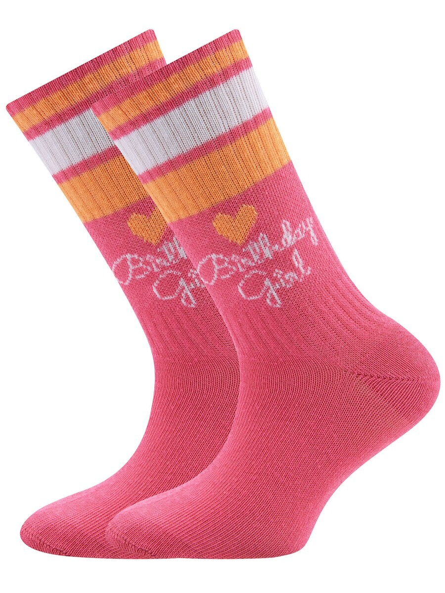 

Носки EWERS Socks Birthday Girl, цвет dark pink