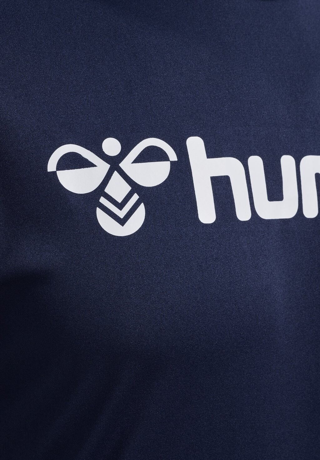 

Футболка с принтом Hummel, синий