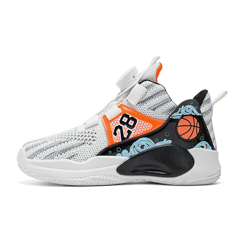 

Кроссовки QIUTEXIONG Kids Basketball Shoes Kids Mid-top, светло-зеленый