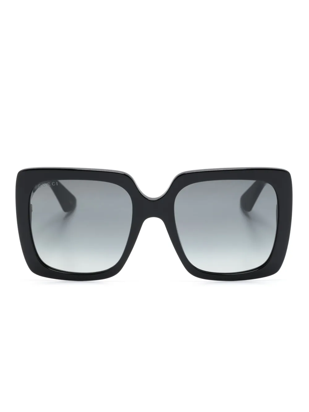 

Прямоугольные солнцезащитные очки Gucci Eyewear, черный
